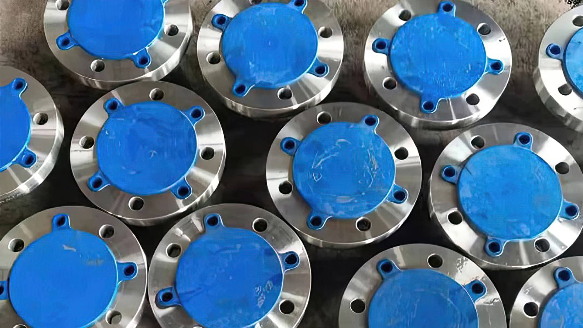 Brida plana de soldadura de acero inoxidable 321