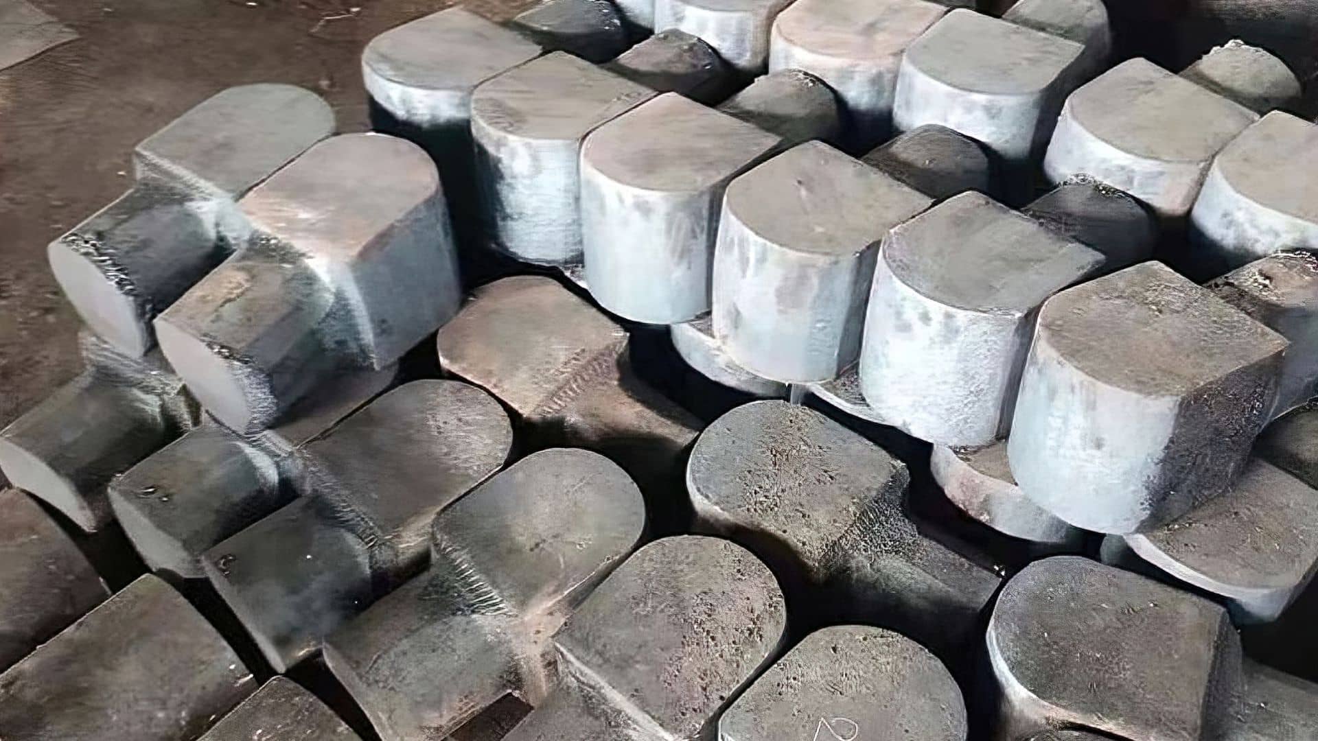 Forjados de acero inoxidable 301